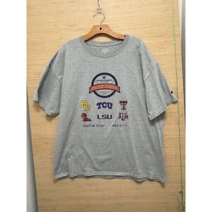 Champion College Classic T Shirt Grey XL Texas Bowl Sports Tee